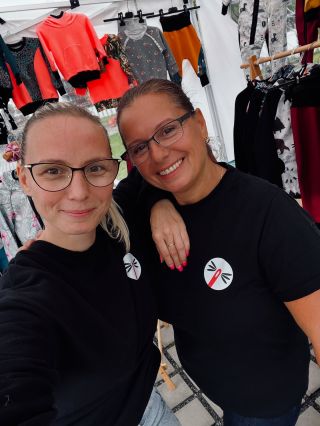 Dnes s mamkou🥰 mimochodem, vsechny softshellky šije ONA!!!✅❤️❤️